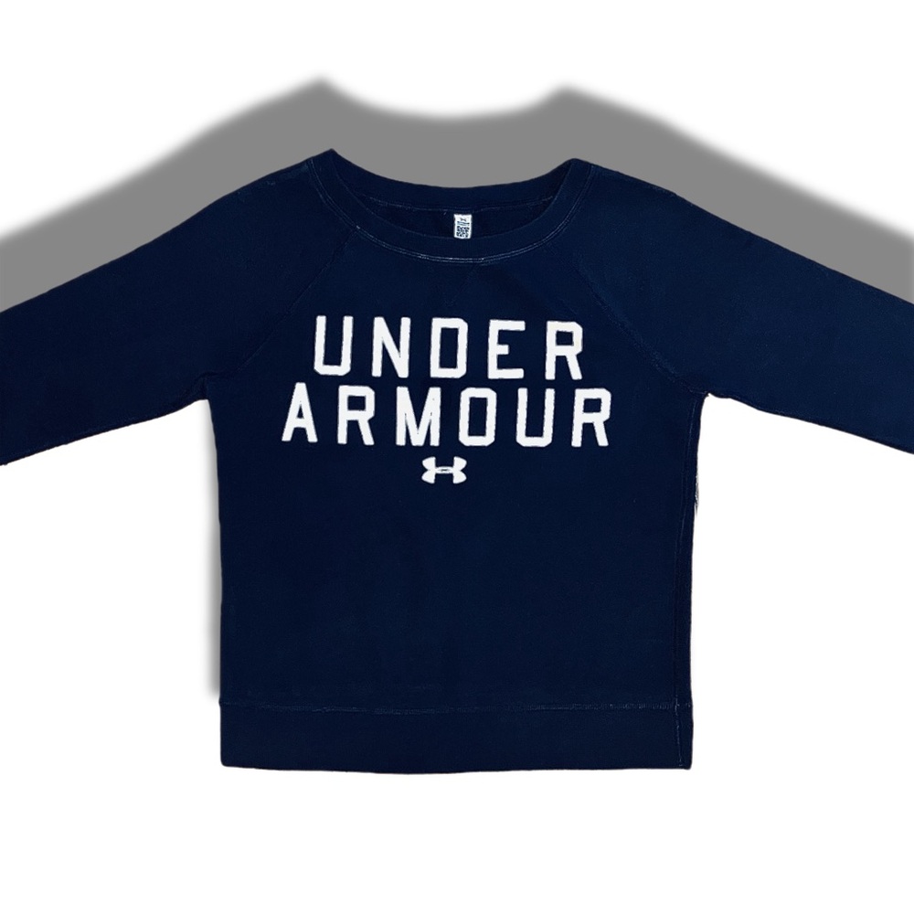 Women’s navy blue Under Armor, long sleeve, size small